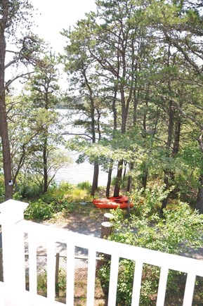 Bourne Cape Cod vacation rental - View of pond from deck