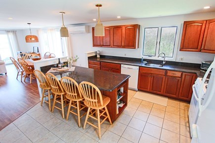 Truro Cape Cod vacation rental - Kitchen into Dining