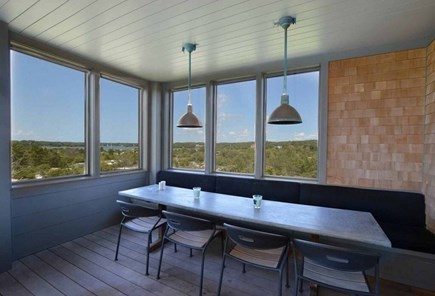 Falmouth Cape Cod vacation rental - Dining on the porch