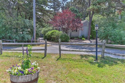 Truro Cape Cod vacation rental - Yard in front of cottage