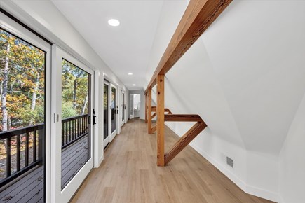 West Barnstable Cape Cod vacation rental - Breezway in the ADU with a deck outside