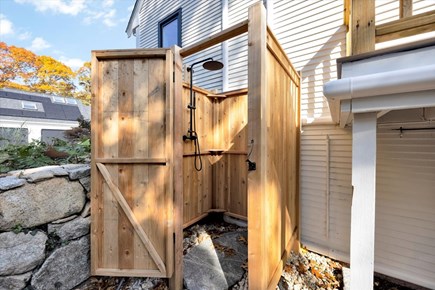 West Barnstable Cape Cod vacation rental - Outside shower - warm water
