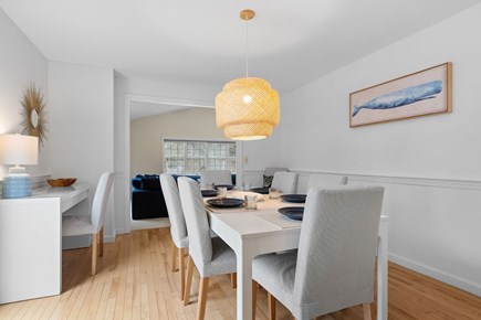 Chatham Cape Cod vacation rental - Dining table with seating for 8 guests + 4 counter stools.