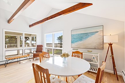 Orleans, Saltwater Serenity Cape Cod vacation rental - Additional dining/breakfast seating with views
