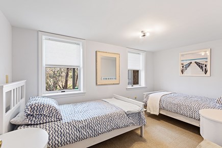 Orleans, Saltwater Serenity Cape Cod vacation rental - Bedroom located on lower level with two twin beds