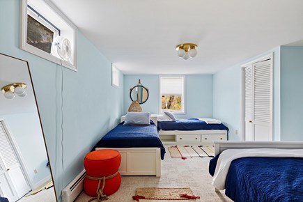 Orleans, Saltwater Serenity Cape Cod vacation rental - Bedroom located on lower lever with two twin beds, a double bed