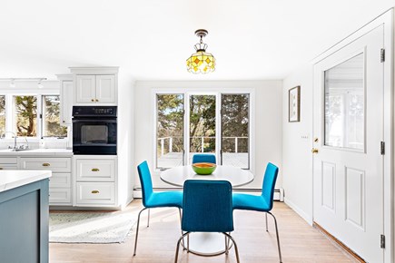 Orleans, Saltwater Serenity Cape Cod vacation rental - Additional dining seating for four with marsh/water views