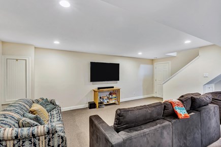 Falmouth Cape Cod vacation rental - Full size futon in lower level in TV room