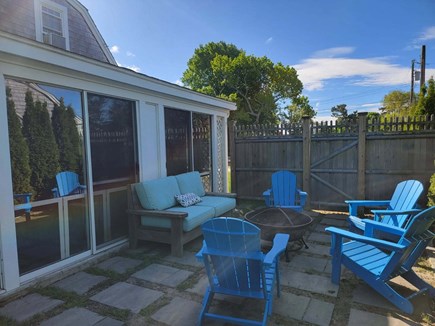 South Yarmouth, MA Cape Cod vacation rental - Firepit area