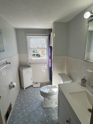 Falmouth Cape Cod vacation rental - Second floor bathroom with standup shower