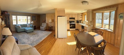 Falmouth Cape Cod vacation rental - Kitchen, dining room, and living room