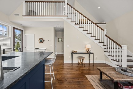 East Orleans Cape Cod vacation rental - Loft stairway