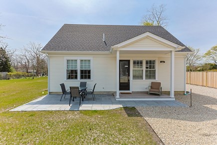 East Orleans Cape Cod vacation rental - Adorable front entrance  with patio and deck.
