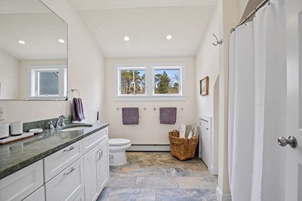Eastham Cape Cod vacation rental - En-suite Full bathroom, double sink and walk in shower