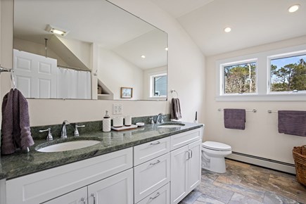 Eastham Cape Cod vacation rental - En-suite Full bathroom, double sink for Primary bed