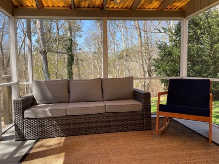 Harwich  Cape Cod vacation rental - Nice screened in porch with private back yard