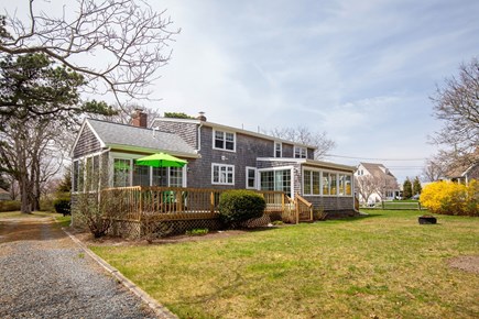 Dennis Cape Cod vacation rental - A view from the backyard