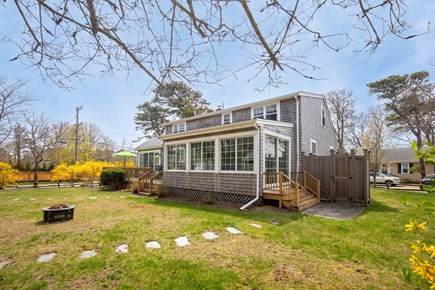 Dennis Cape Cod vacation rental - A fire pit for roasting s`mores in the evening