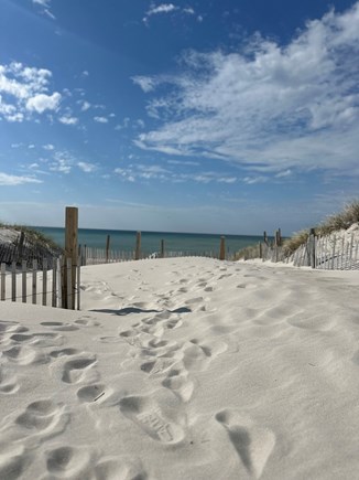 Dennis Cape Cod vacation rental - Beach access from your back yard to the private beach