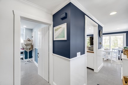Provincetown Cape Cod vacation rental - Entrance to Study & Kitchen