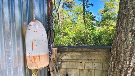 Wellfleet Cape Cod vacation rental - Private deck with wooded views