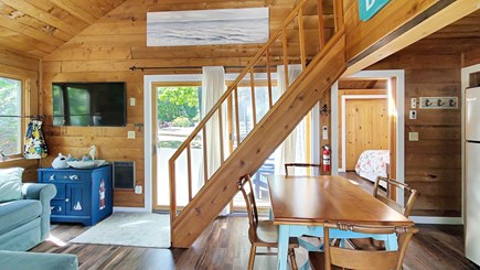 Wellfleet Cape Cod vacation rental - Open and bright main living area