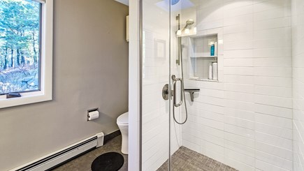 Wellfleet Cape Cod vacation rental - First floor bathroom with custom shower