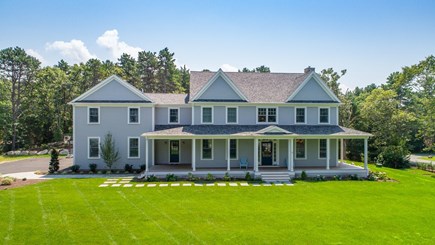 East Sandwich Cape Cod vacation rental - Wrap around porch.<br/>