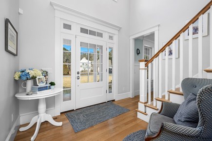 East Sandwich Cape Cod vacation rental - Front entry.