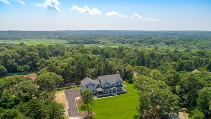 East Sandwich Cape Cod vacation rental - Aerial view.