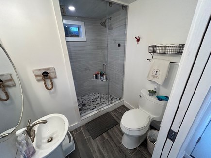 Falmouth, Seacoast Shores  Cape Cod vacation rental - Steam Shower and Basement Bathroom