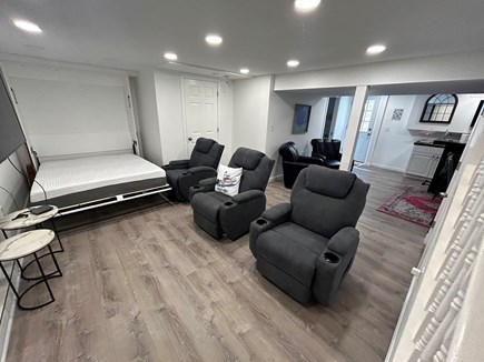 Falmouth, Seacoast Shores  Cape Cod vacation rental - Finished Basement with Queen Murphy Bed