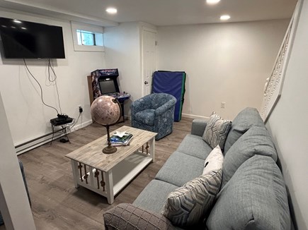 Falmouth, Seacoast Shores  Cape Cod vacation rental - Pull Out Queen Sofa in Basement