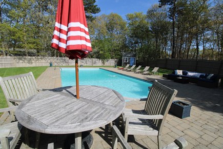 Dennis Cape Cod vacation rental - Pool Side Dining