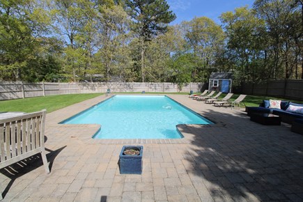 Dennis Cape Cod vacation rental - Large Fenced In Pool Area