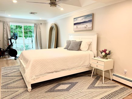 Harwich Cape Cod vacation rental - Primary bedroom (Peloton, bathroom, walk in closet)
