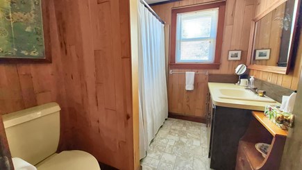 Falmouth Cape Cod vacation rental - Second floor bath w/tub & shower