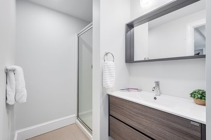 Yarmouth, Bass River - Blue Rock Landing Cape Cod vacation rental - Bathroom with Shower.
