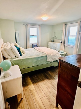 Manomet, Plymouth Manomet vacation rental - Queen bedroom with views of the point