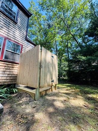 Mashpee Cape Cod vacation rental - Large outdoor shower