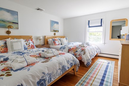 Harwich Cape Cod vacation rental - 2nd BR w/2 Queen beds. Top quality duvets, pillows & mattresses.
