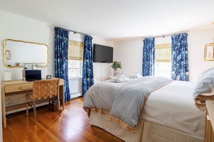 Harwich Cape Cod vacation rental - 3rd BR w/king bed & work desk or vanity. 55” streaming TV.