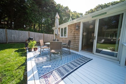 Sandwich Cape Cod vacation rental - Back deck