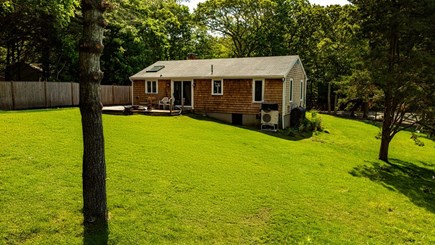 Sandwich Cape Cod vacation rental - Spacious backyard