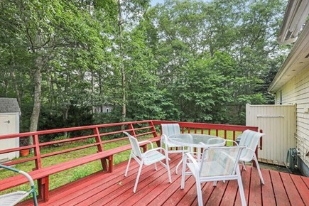 Falmouth, New Silver Beach Cape Cod vacation rental - Large deck, private yard, outdoor shower.