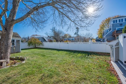 Sandwich Cape Cod vacation rental - Large fenced backyard