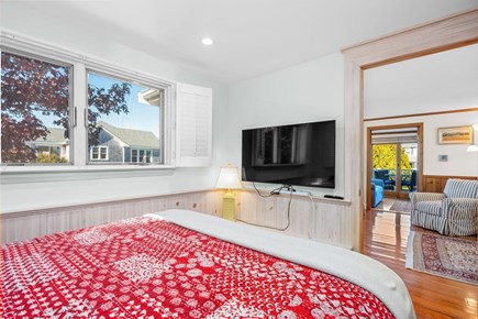Sandwich Cape Cod vacation rental - Bedroom 1: Queen Bed with TV