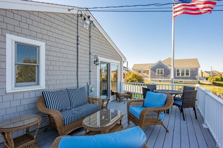 Sandwich Cape Cod vacation rental - Front deck