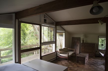 Woods Hole Cape Cod vacation rental - Upstairs, primary bedroom, offers king bed