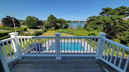 Chatham, Fox Point Cape Cod vacation rental - View from Second Floor Master Bedroom Balcony